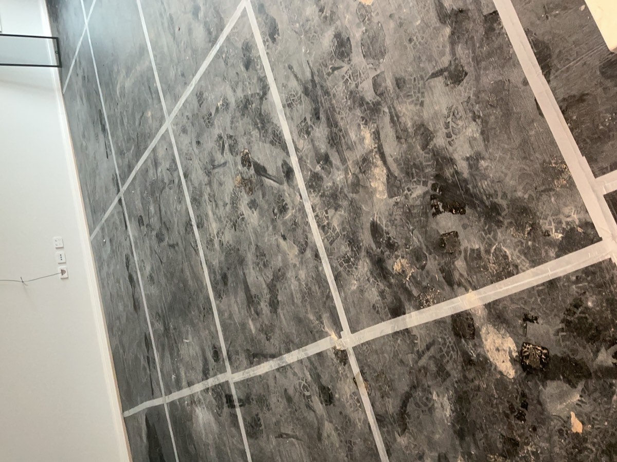 General cleaning required, recorded during a handover inspection in Oran Park