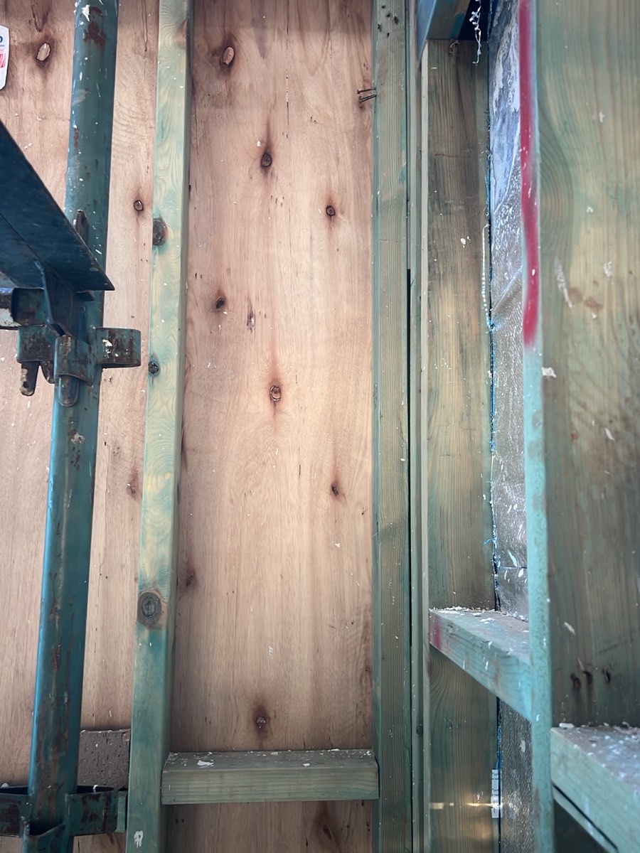 Fixing missed to plywood bracing, Gledswood Hills